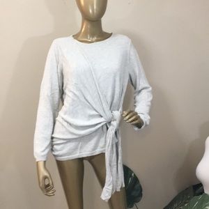 A NEW DAY Grey wrap sweater, XXL